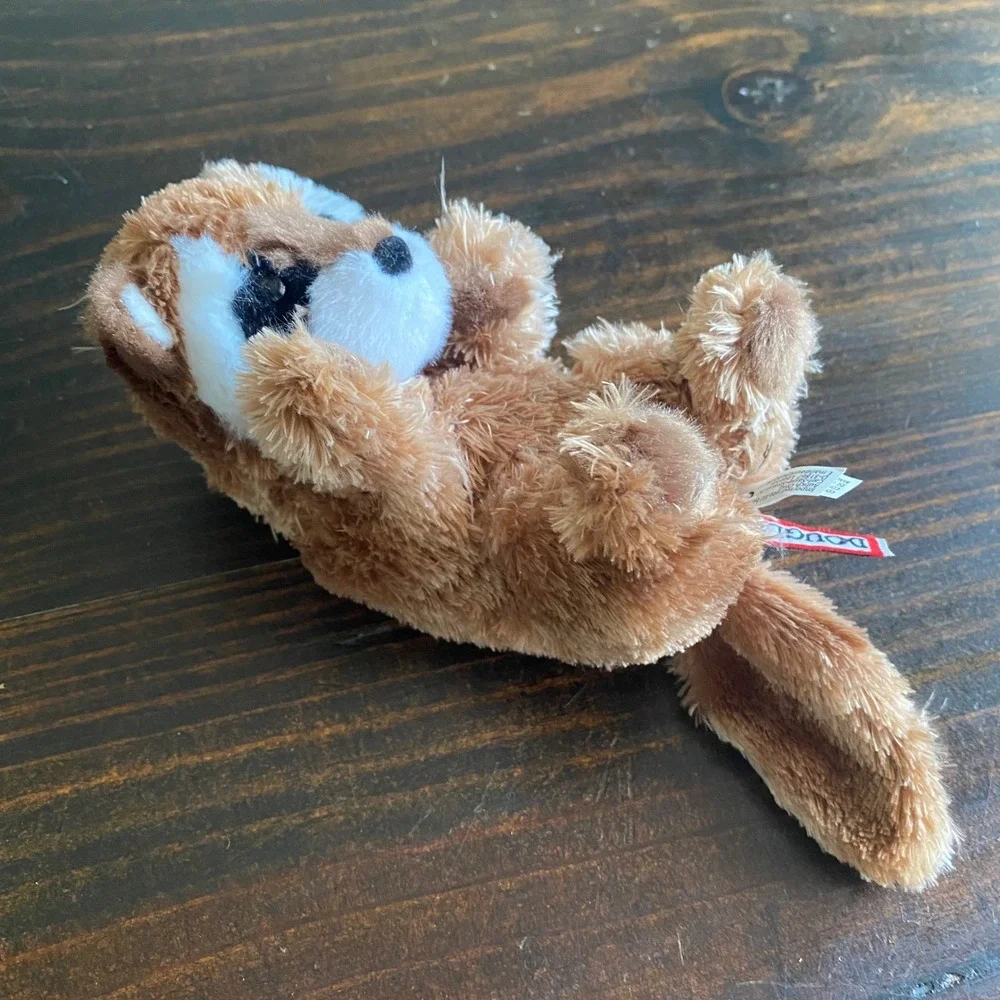 Douglas Cuddle Toys Raccoon Plush Stuffed Animal Ginger Floppy 8 Inch